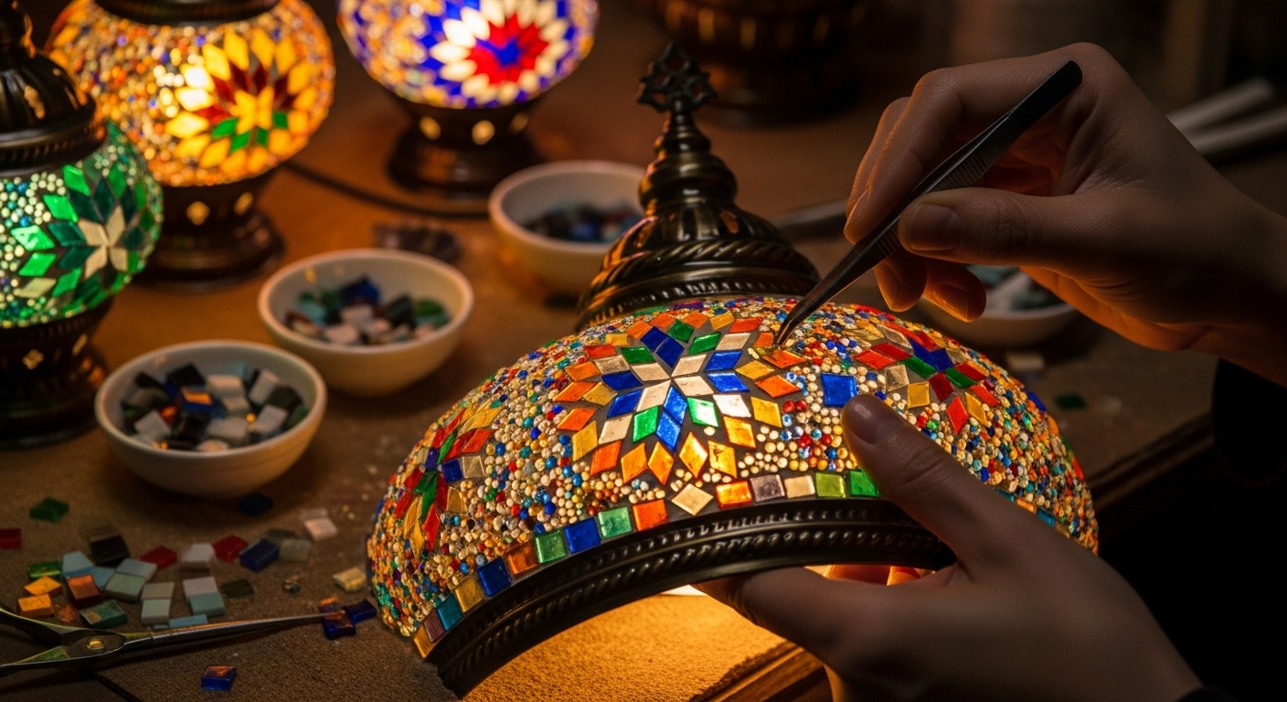 Turkish Mosaic Lamp